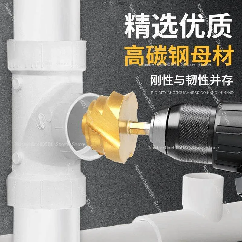 403 3 Flute PPR Pipe Repair Drill Set Hex Shank Hole Opener for Hot Melt
403 3 Flute PPR Pipe Repair Drill Set Hex Shank Hole Opener for Hot Melt