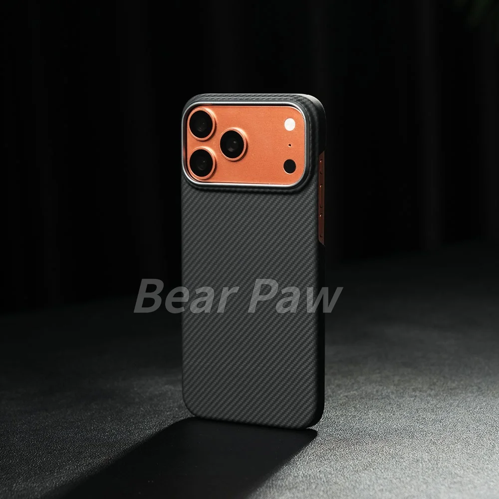 Ultra Magnetic Cover for iPhone 17 Pro Max magsafe Carbon Fiber Phone Case for iPhone Air/17 Pro Kevlar Aramid Carbon Fiber Case
Ultra Magnetic Cover for iPhone 17 Pro Max magsafe Carbon Fiber Phone Case for iPhone Air/17 Pro Kevlar Aramid Carbon Fiber Case