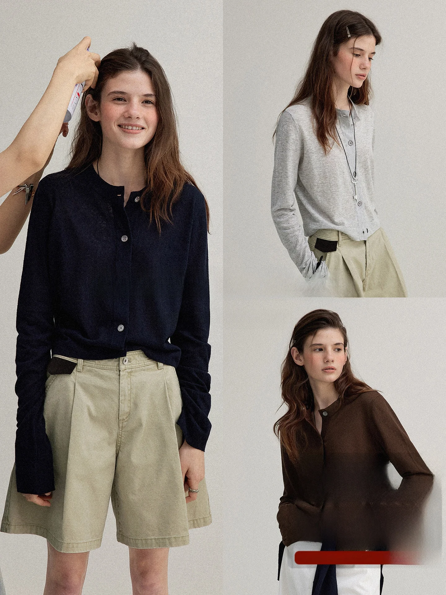 Женский вязаный льняной кардиган с длинными рукавами, защита от солнца, открытый передний воротник, осенняя мода, повседневный стиль, круглый вырез
Женский вязаный льняной кардиган с длинными рукавами, защита от солнца, открытый передний воротник, осенняя мода, повседневный стиль, круглый вырез