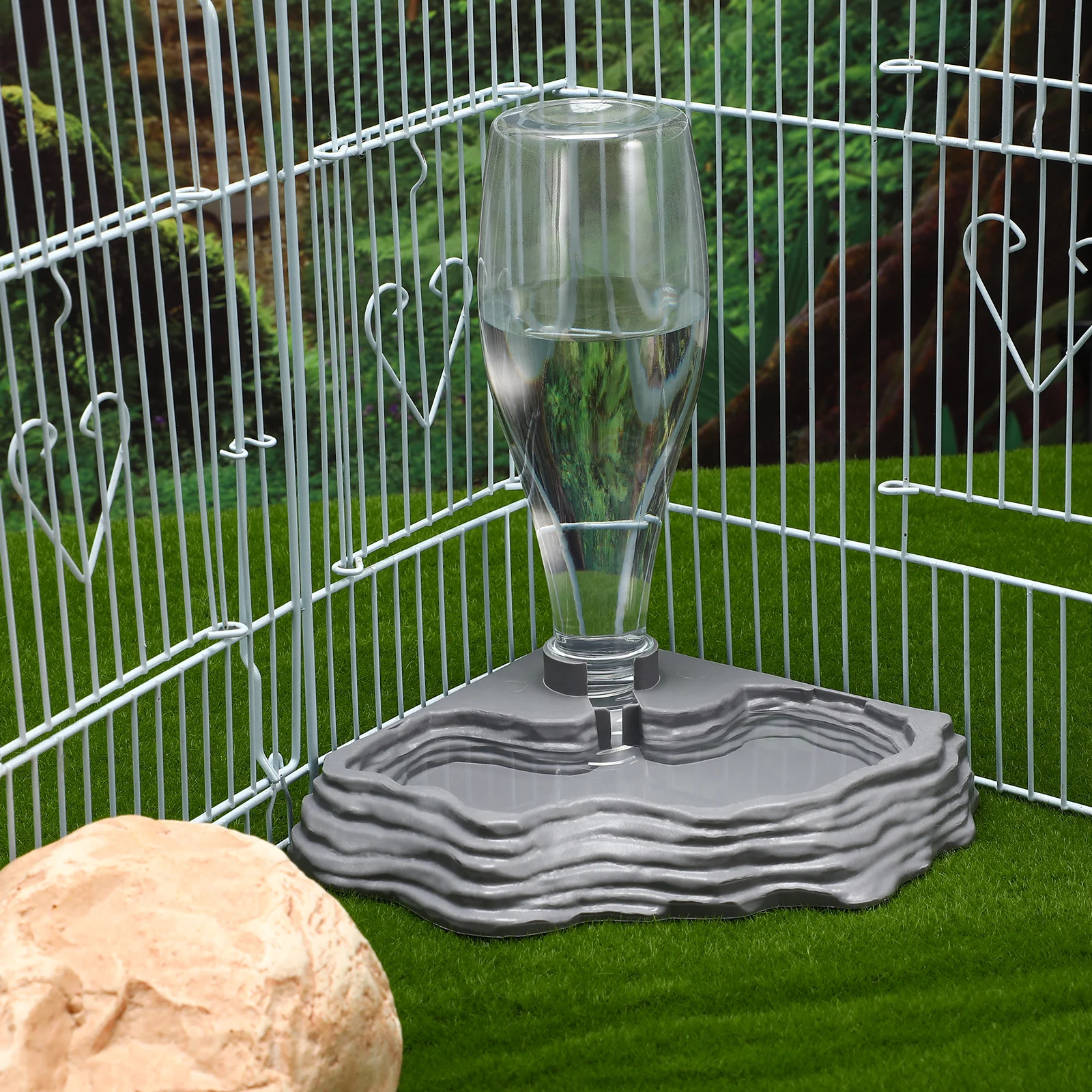 Reptile Water Feeder Automatic Refill Plate Durable Practical Use Stable Base Cleaning Tank Accessories Pet Supplies
Reptile Water Feeder Automatic Refill Plate Durable Practical Use Stable Base Cleaning Tank Accessories Pet Supplies