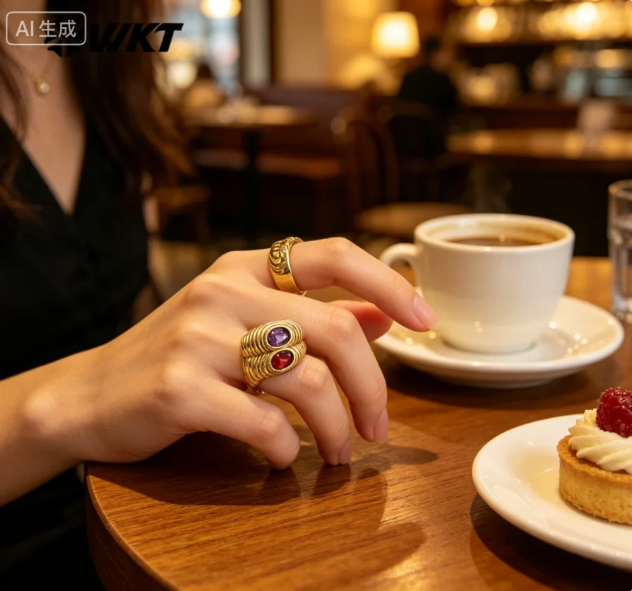 WT-MR039 Wholesale High Quality Beautiful Popular Cubic Zircon Ring Can Be Adjustable With Gold Plated For Girl Decoration
WT-MR039 Wholesale High Quality Beautiful Popular Cubic Zircon Ring Can Be Adjustable With Gold Plated For Girl Decoration
