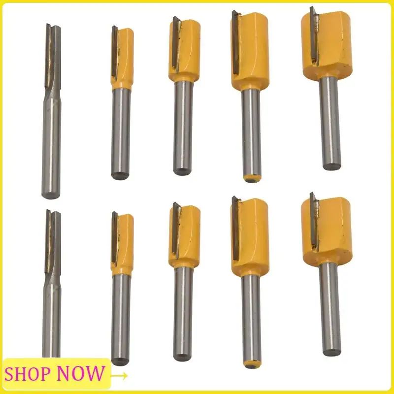 Especial Set Of 10 Piece Straight Dado Router Bit Set, 1/4 Inch,3/8 Inch,1/2 Inch,5/8 Inch,3/4 Inch,1/4-Inch Shank(Yellow)
Especial Set Of 10 Piece Straight Dado Router Bit Set, 1/4 Inch,3/8 Inch,1/2 Inch,5/8 Inch,3/4 Inch,1/4-Inch Shank(Yellow)