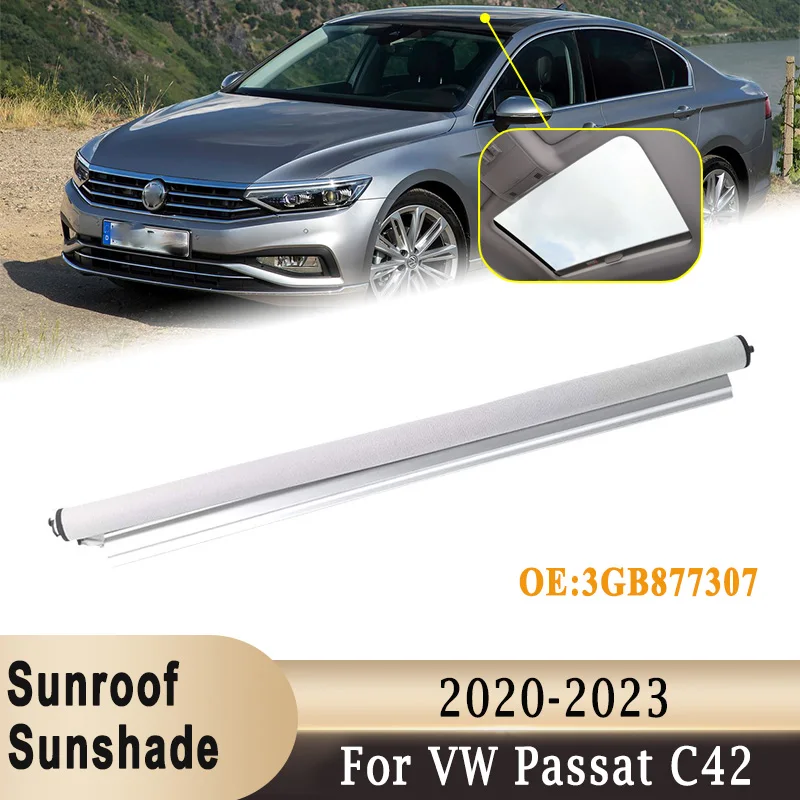 Car Sunroof Sunshade Panoramic Electric Curtain Sun Blind Roller Black Grey for Volkswagen Passat C42 2020-2023 3GB877307
Car Sunroof Sunshade Panoramic Electric Curtain Sun Blind Roller Black Grey for Volkswagen Passat C42 2020-2023 3GB877307