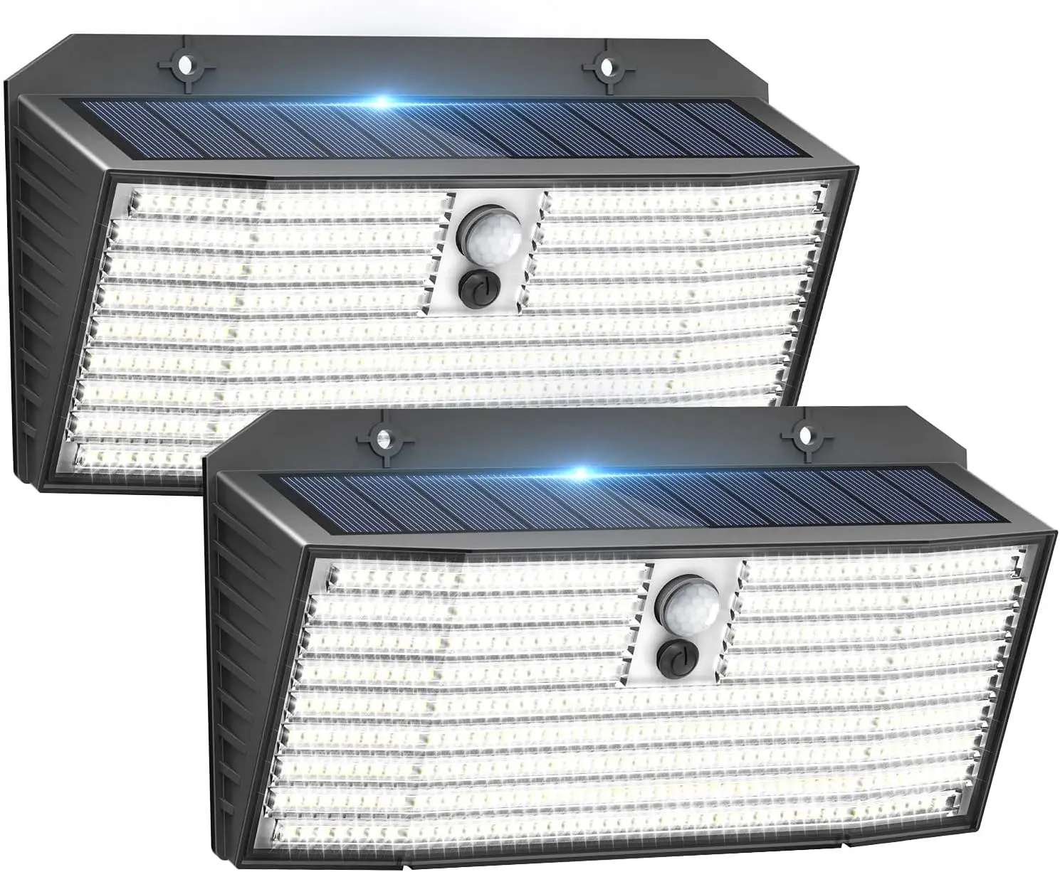 Upgraded Solar Lights Outdoor, 2 Pack 418 LED Motion Sensor Security Lights, IP65 Waterproof, Solar Powered Wall Lights for Yard
Upgraded Solar Lights Outdoor, 2 Pack 418 LED Motion Sensor Security Lights, IP65 Waterproof, Solar Powered Wall Lights for Yard