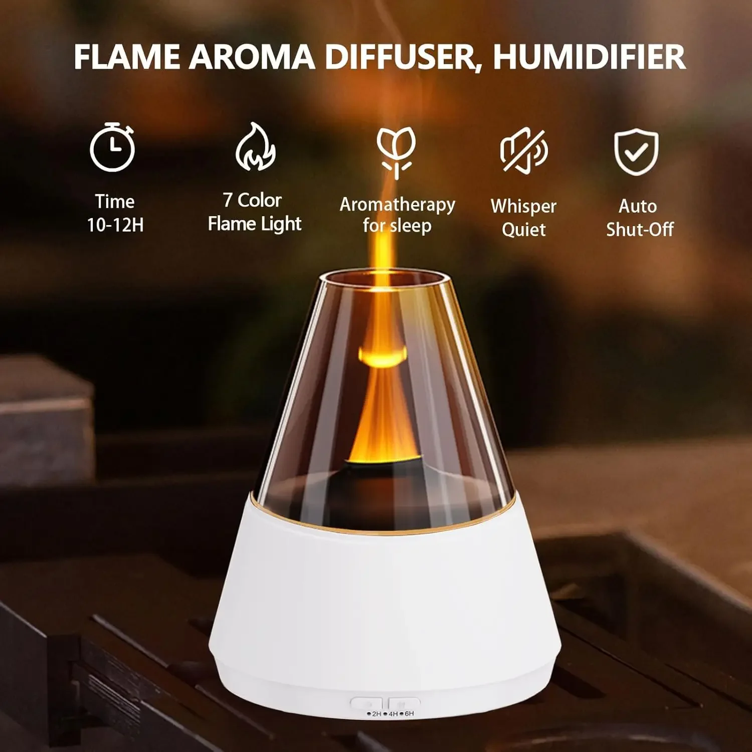 TXF【Reliable】Flame Essential Oil Diffuser Upgrade 7 Colour Lights Aromatherapy Diffuser Diffuser Air Humidifier Aroma Diffusers
TXF【Reliable】Flame Essential Oil Diffuser Upgrade 7 Colour Lights Aromatherapy Diffuser Diffuser Air Humidifier Aroma Diffusers