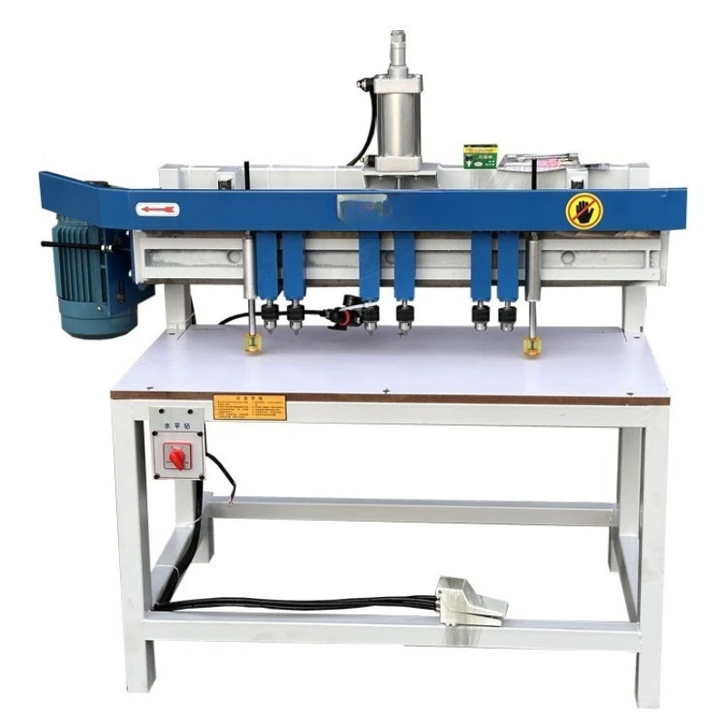 Vertical woodworking multi-axis drilling machine, a row of linear drilling machine, household five-axis drilling machine
Vertical woodworking multi-axis drilling machine, a row of linear drilling machine, household five-axis drilling machine