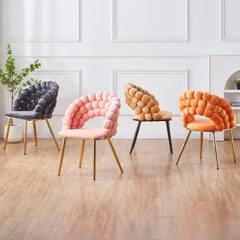 Creative Lounge Chair Thickened Flannel Sedentary Comfortable Chair Home Bar Atmosphere Decorative Chair Metal
Creative Lounge Chair Thickened Flannel Sedentary Comfortable Chair Home Bar Atmosphere Decorative Chair Metal