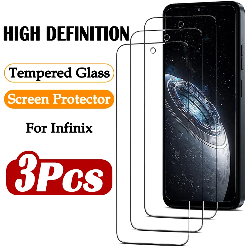 3Pcs Transparent Tempered Glass For Infinix GT 20 10 Note 40X 40 30 Vip Pro Clear Screen Protector For Infinix Smart 9 8 7 6 HD
3Pcs Transparent Tempered Glass For Infinix GT 20 10 Note 40X 40 30 Vip Pro Clear Screen Protector For Infinix Smart 9 8 7 6 HD