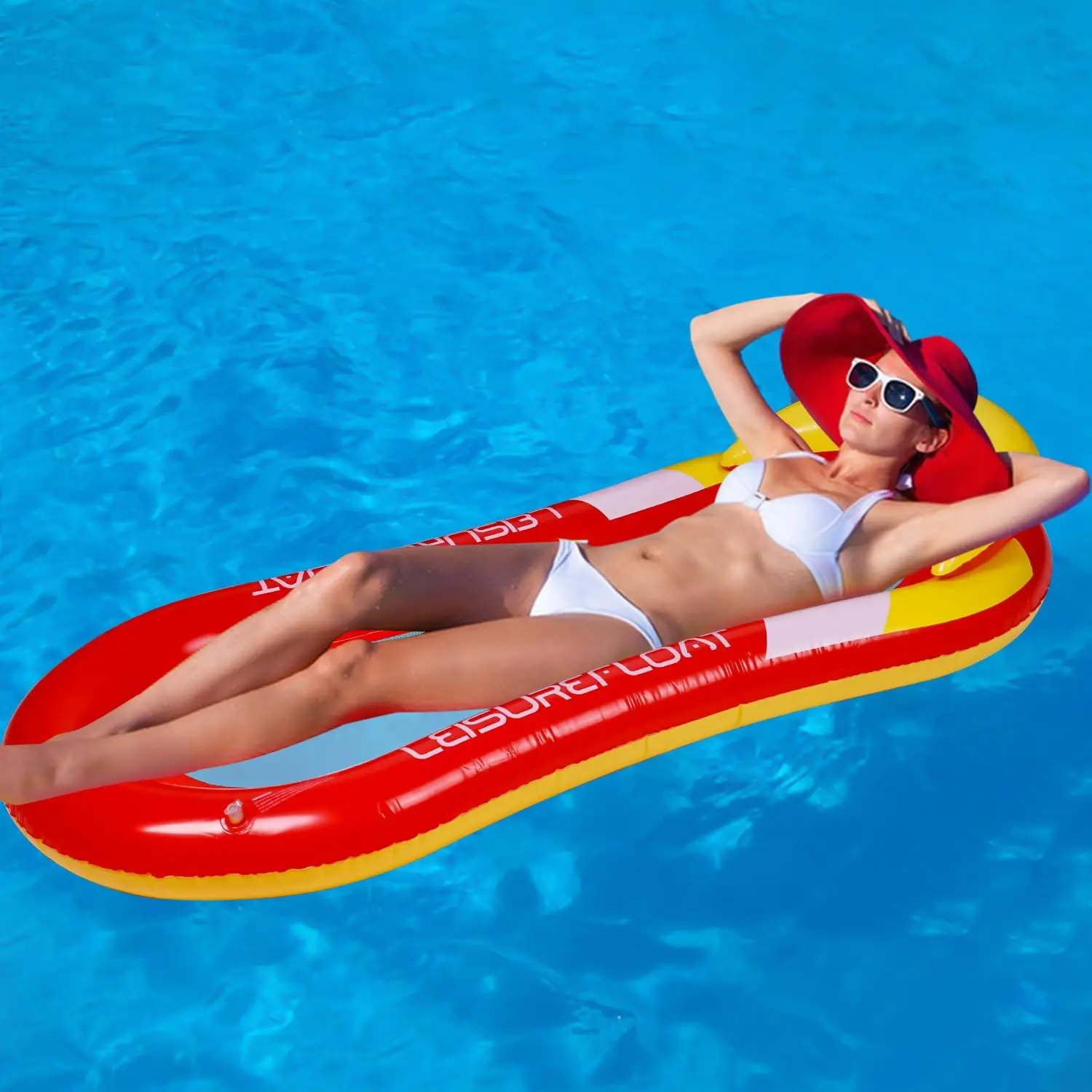 Summer For Adult Foldable Water Hammock PVC Inflatable Floating Swimming Pool Mattress Party Lounge Bed Beach Recliner Recreatio
Summer For Adult Foldable Water Hammock PVC Inflatable Floating Swimming Pool Mattress Party Lounge Bed Beach Recliner Recreatio