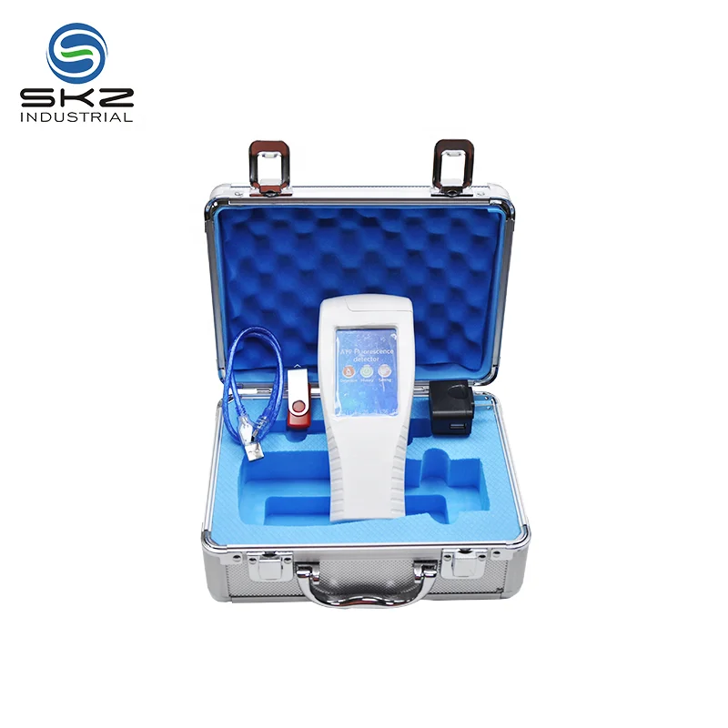 ATP Fluorescence Detection Instrument Meter 0 to 9999 RLUs 15s Detection Meter Fluorescence Detection Tester
ATP Fluorescence Detection Instrument Meter 0 to 9999 RLUs 15s Detection Meter Fluorescence Detection Tester