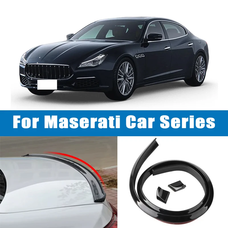 1.5M Car-Styling 5D Carbon Fiber Spoilers Styling DIY Refit Spoiler For Maserati Ghibli Levante Quattroporte MC20 GranTurismo
1.5M Car-Styling 5D Carbon Fiber Spoilers Styling DIY Refit Spoiler For Maserati Ghibli Levante Quattroporte MC20 GranTurismo