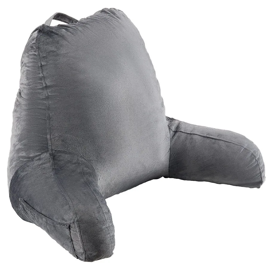 Reading Pillow Large Size Bed Pillow with Shredded Memory Foam Back Pillow with 3 Pockets and Washable Short Velvet Cloth Top
Reading Pillow Large Size Bed Pillow with Shredded Memory Foam Back Pillow with 3 Pockets and Washable Short Velvet Cloth Top