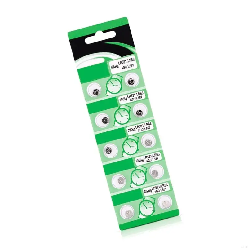 T3EE Pack Of 10/20 AG0 LR521 Alkaline Button Batteries Durability Metal Construction AG0 Battery For Consistent Power Supply
T3EE Pack Of 10/20 AG0 LR521 Alkaline Button Batteries Durability Metal Construction AG0 Battery For Consistent Power Supply
