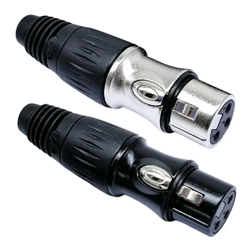 Audio Plug Adapter Microphone Jack 3 Pin Headphone Speaker Connector Audio Cable Adapter Black Microphone Plug For Microphones
Audio Plug Adapter Microphone Jack 3 Pin Headphone Speaker Connector Audio Cable Adapter Black Microphone Plug For Microphones
