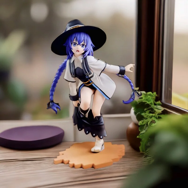 Spot Cute Blue Eyes Mage Anime Statue Black Lace Trim Outfit One Leg Lift Dynamic Posture Warm Wood Background Ornament
Spot Cute Blue Eyes Mage Anime Statue Black Lace Trim Outfit One Leg Lift Dynamic Posture Warm Wood Background Ornament