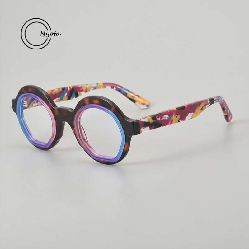 Trend T082 Punk Style Multilateral Oval Acetate Glasses Frame Women Optical Eyeglasses Myopia Reading Personalized Men Eyewear
Trend T082 Punk Style Multilateral Oval Acetate Glasses Frame Women Optical Eyeglasses Myopia Reading Personalized Men Eyewear