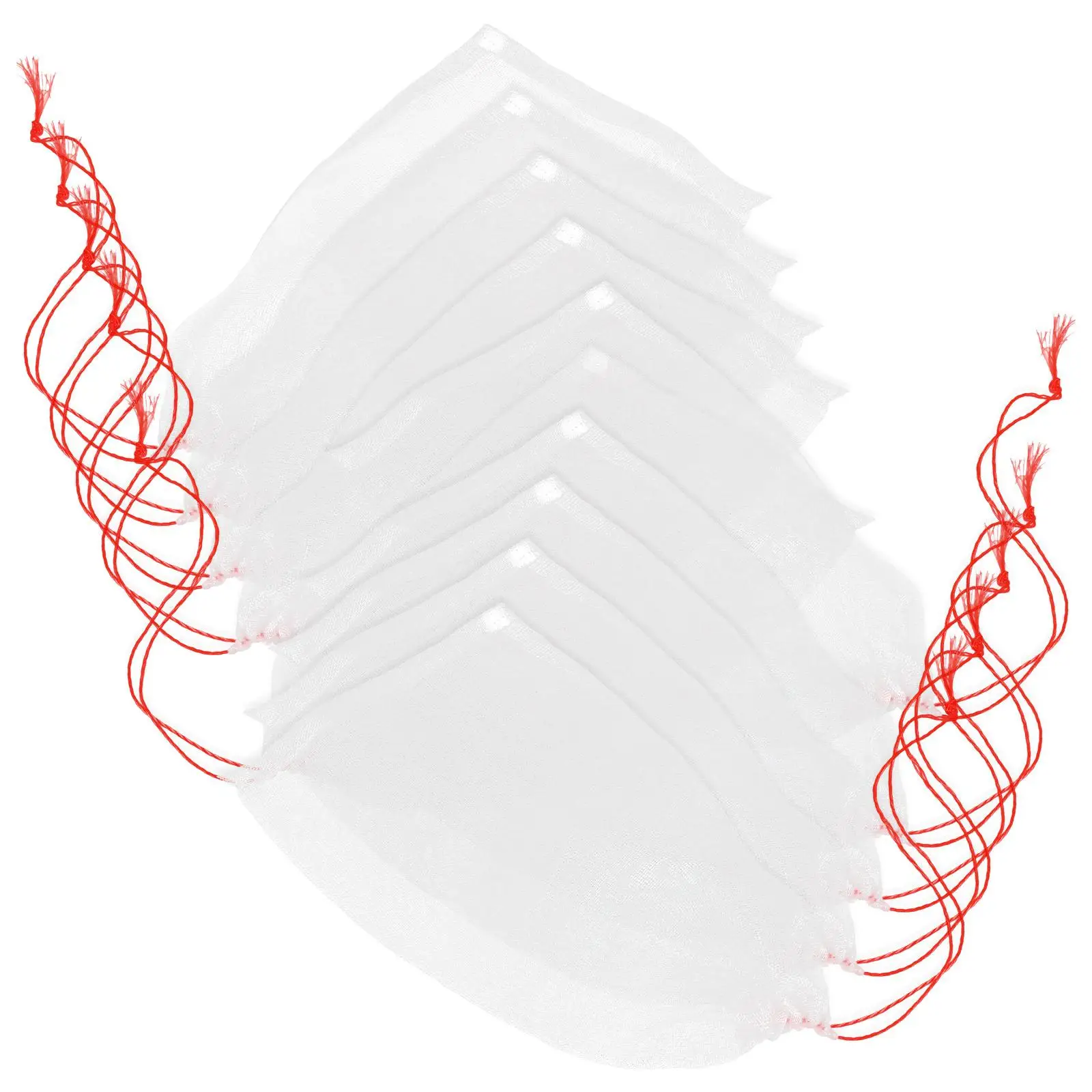50pcs Fruit Protection Mesh Bags 25x15cm Reusable White Nylon Bird Insect-proof Storage Drawstring Design Netting Bag For Plants
50pcs Fruit Protection Mesh Bags 25x15cm Reusable White Nylon Bird Insect-proof Storage Drawstring Design Netting Bag For Plants