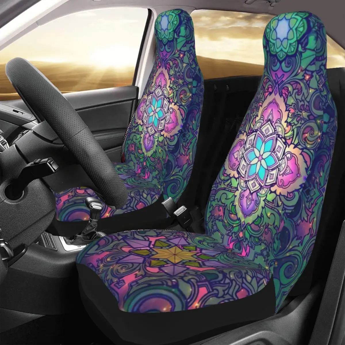 Mandala Car Seat Cover Custom Printing Universal Front Protector Accessories Cushion Set
Mandala Car Seat Cover Custom Printing Universal Front Protector Accessories Cushion Set