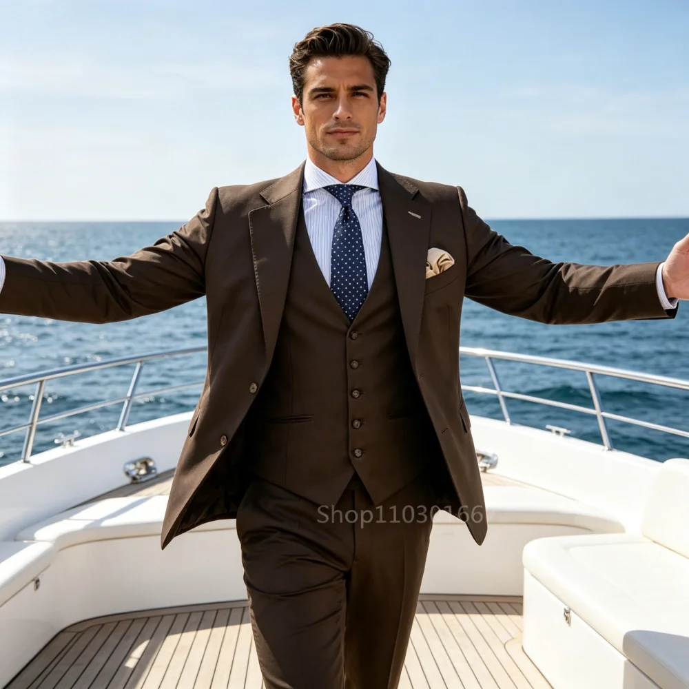 Men's Slim Fit Wedding Tuxedo Smoking Suit Notch Lapel Formal Business Party Blazer with Pants for Groom
Men's Slim Fit Wedding Tuxedo Smoking Suit Notch Lapel Formal Business Party Blazer with Pants for Groom
