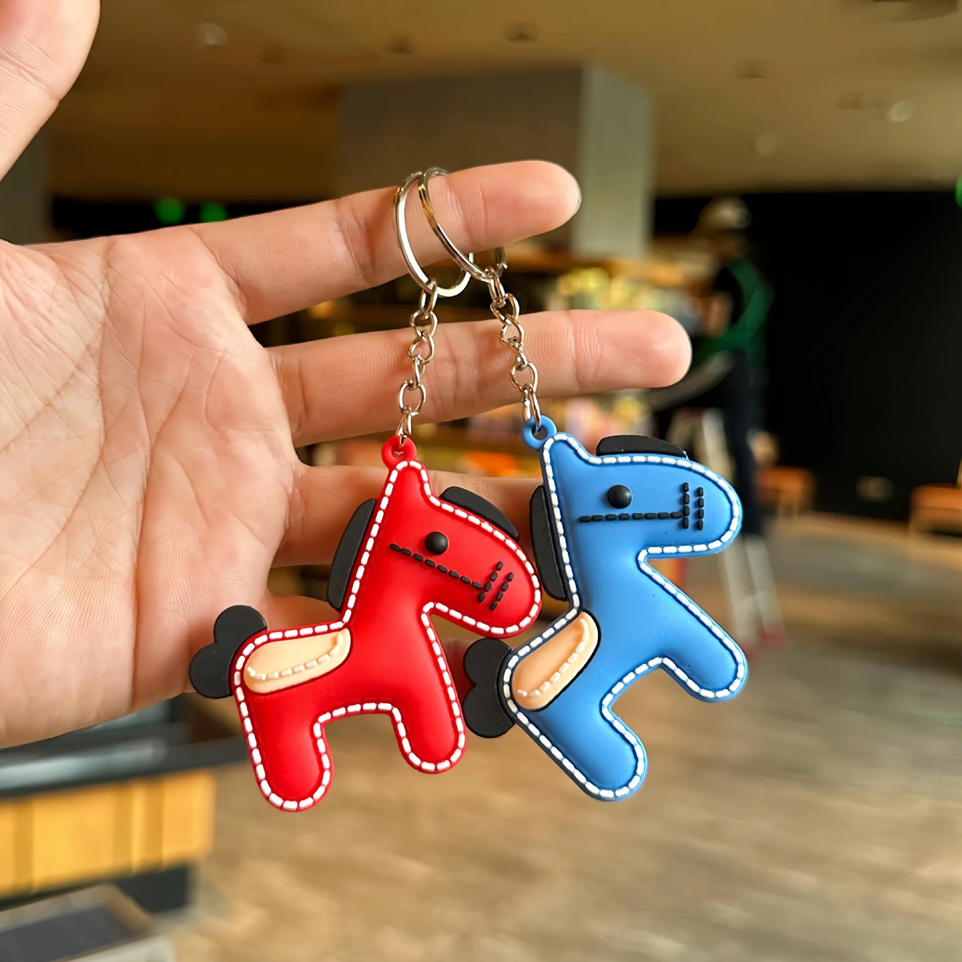 Fashion PU Leather Horse Keychain Warhorse Steed Versatile Equestrian Keyring Phone Charm Lanyard for All Bags Wholesale
Fashion PU Leather Horse Keychain Warhorse Steed Versatile Equestrian Keyring Phone Charm Lanyard for All Bags Wholesale
