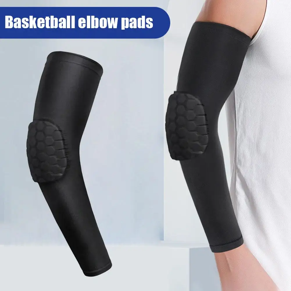 1PCS Sport Elbow Pads Elastic Basketball Arm Sleeve Elbow Honeycomb Crashproof Sport Support Guard Protector Elbow J2Q4
1PCS Sport Elbow Pads Elastic Basketball Arm Sleeve Elbow Honeycomb Crashproof Sport Support Guard Protector Elbow J2Q4