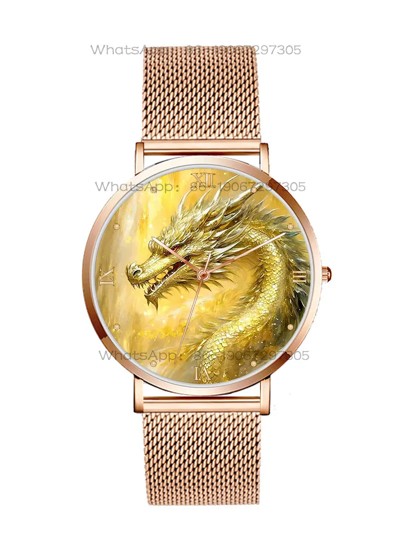 2025 Year Of The Dragon Chinese Zodiac Retro Quartz Watch Unisex Couple Birthday Gift Custom Engraving
2025 Year Of The Dragon Chinese Zodiac Retro Quartz Watch Unisex Couple Birthday Gift Custom Engraving