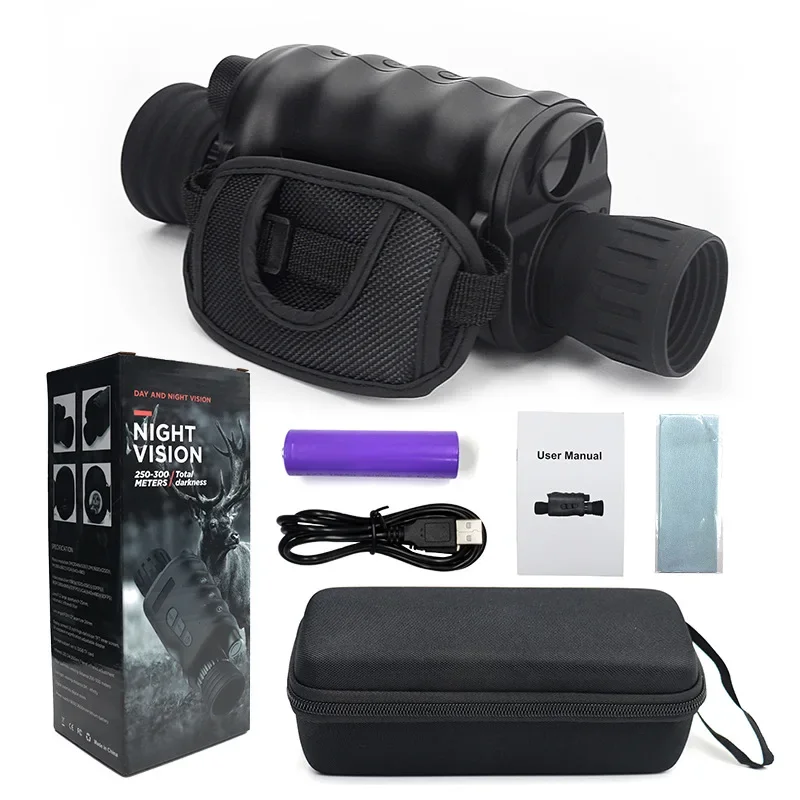 NV3188 Portable Night Vision Telescope 1080P Video High-definition Infrared Digital Outdoor Single Tube Night Vision Device
NV3188 Portable Night Vision Telescope 1080P Video High-definition Infrared Digital Outdoor Single Tube Night Vision Device