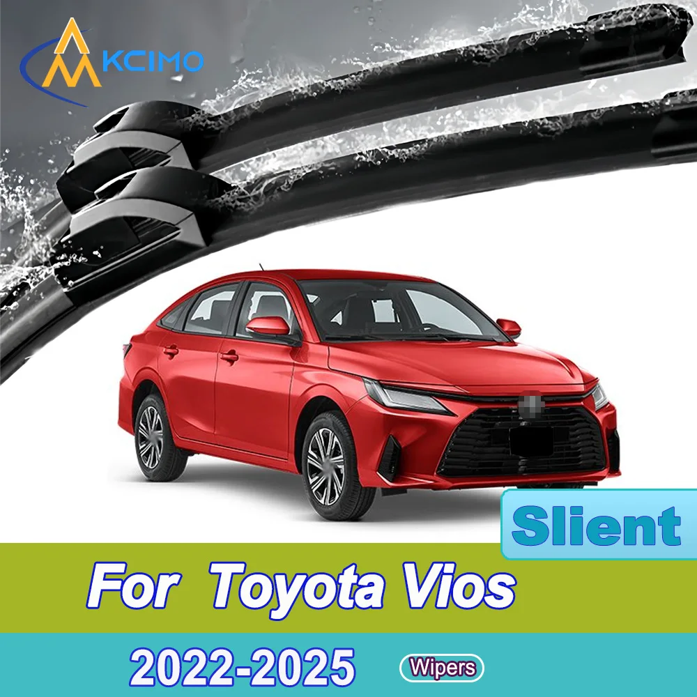 For Toyota Vios AC100 2022-2025 Front Windshield Wiper Blades 2pcs Quiet Rain Windscreen Window Accessories
For Toyota Vios AC100 2022-2025 Front Windshield Wiper Blades 2pcs Quiet Rain Windscreen Window Accessories