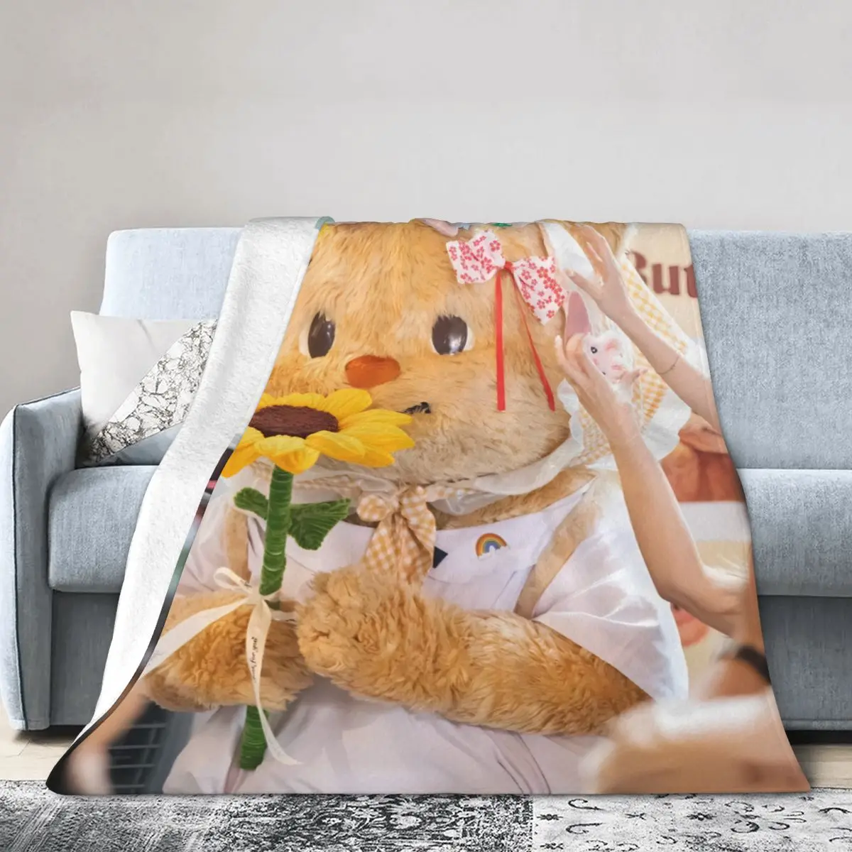 B-ButterBear Blanket Flange Textile Decor Portable Super Soft Throw Blankets for Home Office Plush Thin Quilt
B-ButterBear Blanket Flange Textile Decor Portable Super Soft Throw Blankets for Home Office Plush Thin Quilt