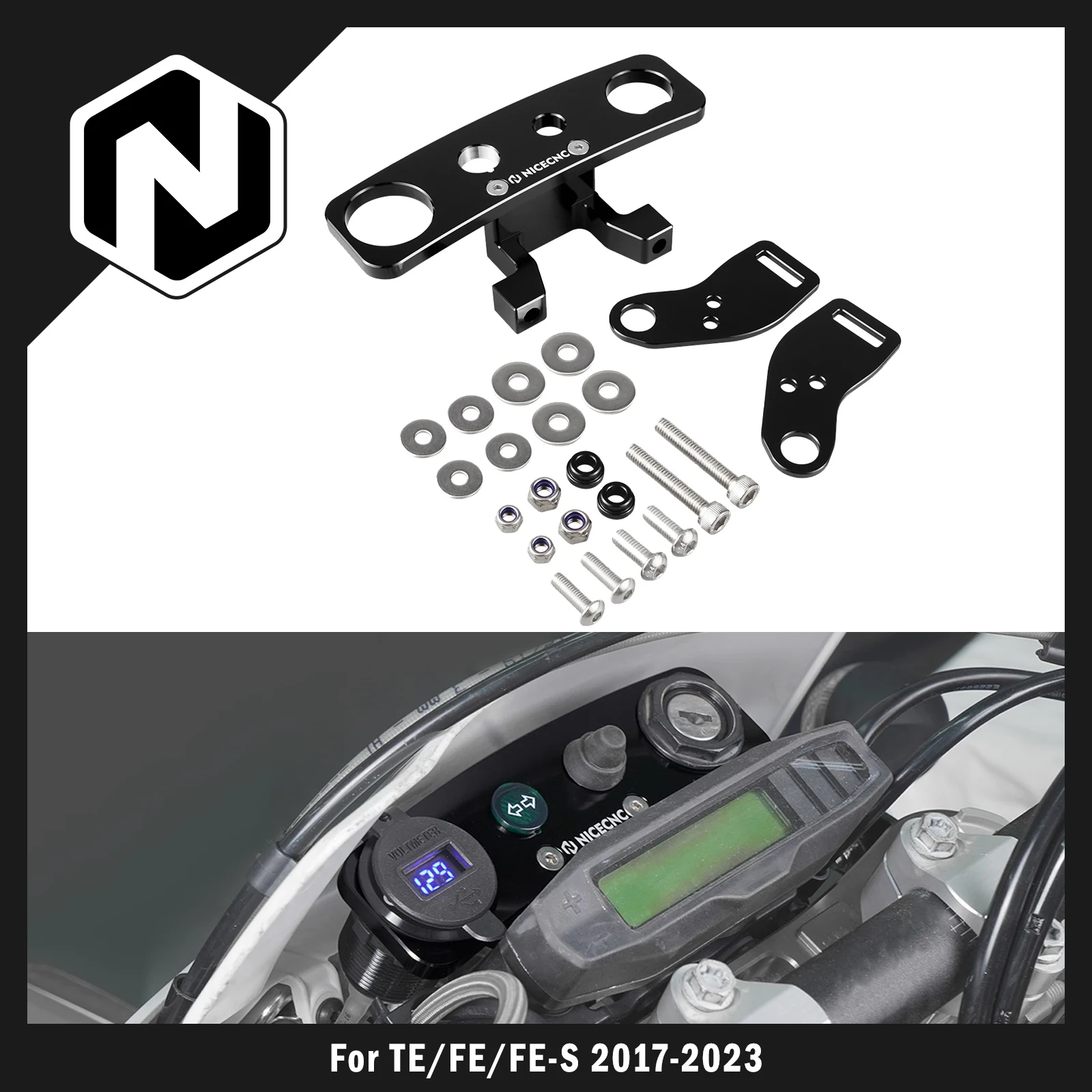 For Husqvarna TE 300 TE 250 FE 250 FE 350 FE 450 501 2017-2023 Motorcycle Ignition Device Relocation Dash Kit For KTM EXC 300
For Husqvarna TE 300 TE 250 FE 250 FE 350 FE 450 501 2017-2023 Motorcycle Ignition Device Relocation Dash Kit For KTM EXC 300