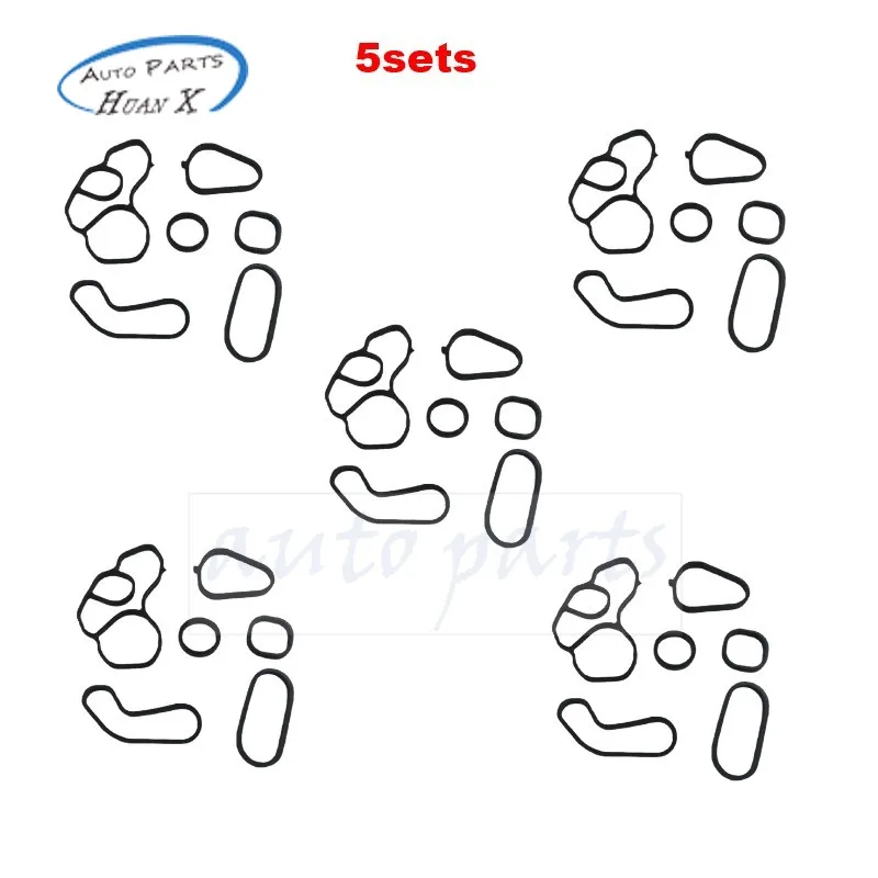 5 компл./10 комплектов 11428643758 11427557010 11428643747 Комплект прокладок масляного радиатора для Mini Cooper 2007-2016 Автомобильные аксессуары
5 компл./10 комплектов 11428643758 11427557010 11428643747 Комплект прокладок масляного радиатора для Mini Cooper 2007-2016 Автомобильные аксессуары