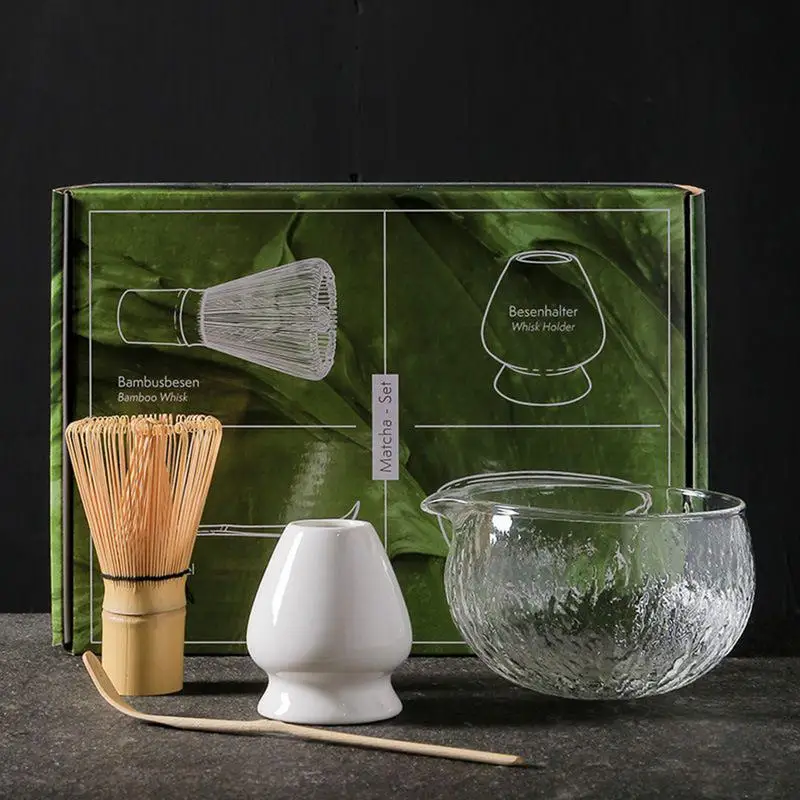 Matcha Tea Set Traditional Matcha Bowl Spoon Whisk Exquisite Ceremonial Kit Tools For Home Zen Relaxation Offices Tea Ceremony
Matcha Tea Set Traditional Matcha Bowl Spoon Whisk Exquisite Ceremonial Kit Tools For Home Zen Relaxation Offices Tea Ceremony