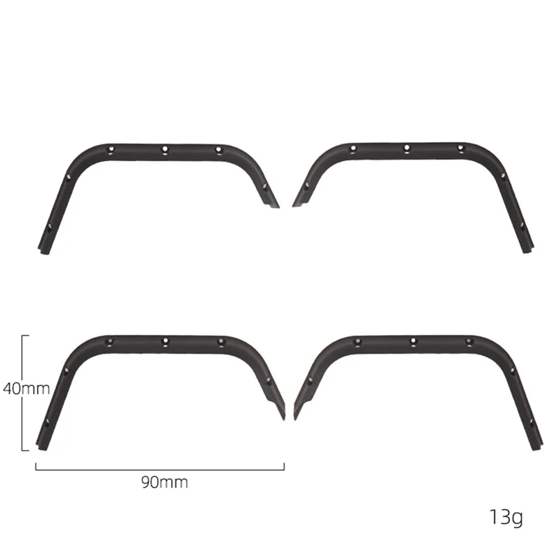 4Pcs Wheel Eyebrow Fender Wheel Cover for MN D90 MN-90 D91 D96 D99 MN98 MN99S 1/12 RC Car Upgrade Parts Accessories_A83M
4Pcs Wheel Eyebrow Fender Wheel Cover for MN D90 MN-90 D91 D96 D99 MN98 MN99S 1/12 RC Car Upgrade Parts Accessories_A83M