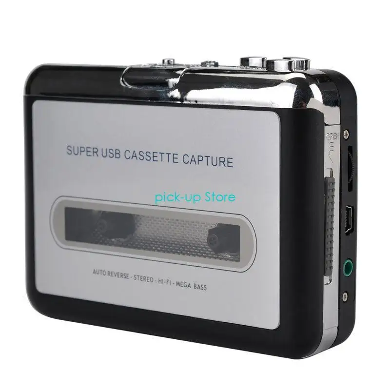 Q5WA Portable Tape Player Captures MP3 USB Port Power Supply Cassette Tape 
Q5WA Portable Tape Player Captures MP3 USB Port Power Supply Cassette Tape