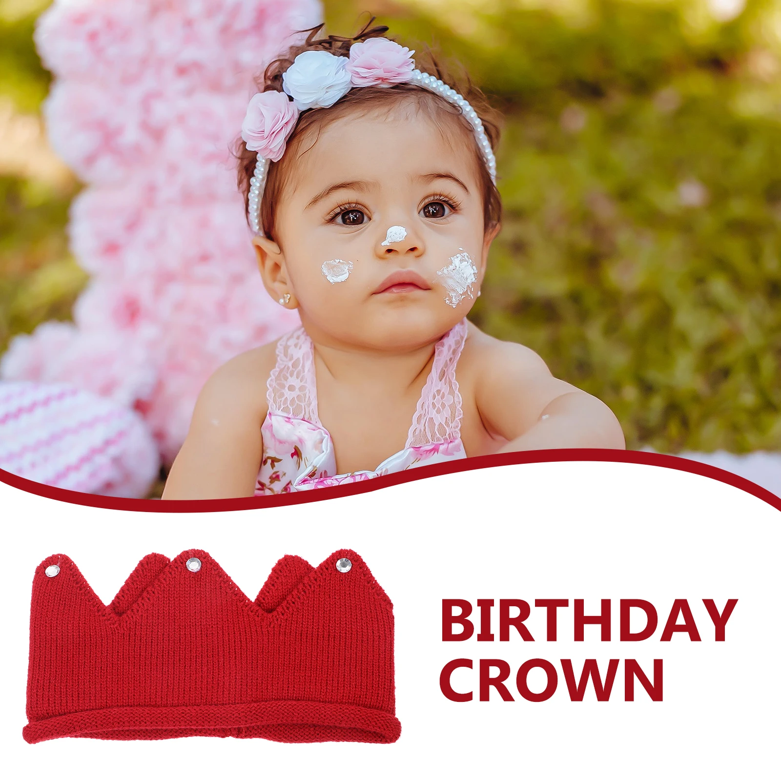 Stylish Kids Knitting Baby Birthday Party Decorative Toddler Hats Lightweight Durable Comfortable Party Birthday Gift Crown Hat
Stylish Kids Knitting Baby Birthday Party Decorative Toddler Hats Lightweight Durable Comfortable Party Birthday Gift Crown Hat