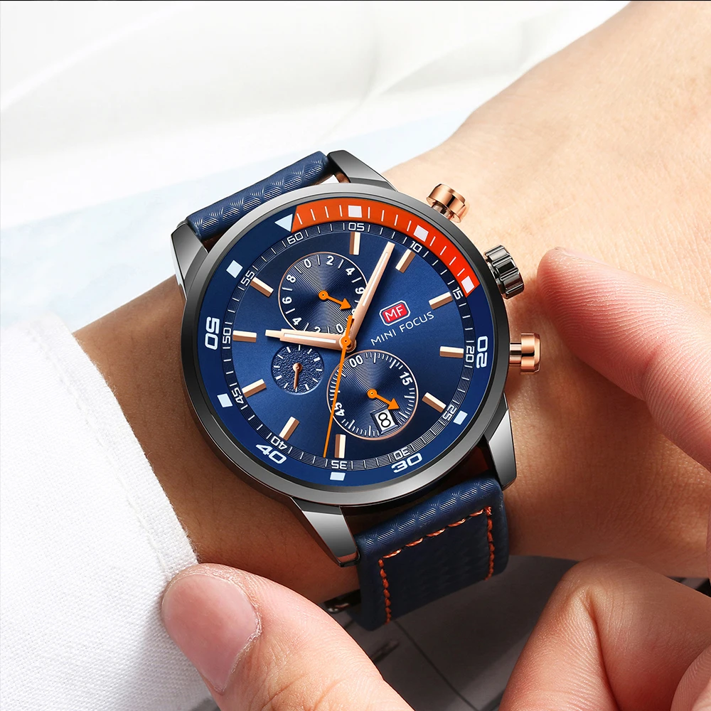 MINI FOCUS High Quality Watch For Men Luxury Luminous Waterproof Week Calendar Man Clock Leather Square Men's Quartz Watches
MINI FOCUS High Quality Watch For Men Luxury Luminous Waterproof Week Calendar Man Clock Leather Square Men's Quartz Watches