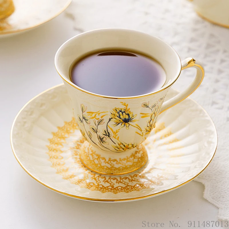Ceramic Wheat Ear Pattern Ceramic Coffee Cup, Creative French style Phnom Penh Retro palace cups, Household Afternoon Tea, 1Pc
Ceramic Wheat Ear Pattern Ceramic Coffee Cup, Creative French style Phnom Penh Retro palace cups, Household Afternoon Tea, 1Pc