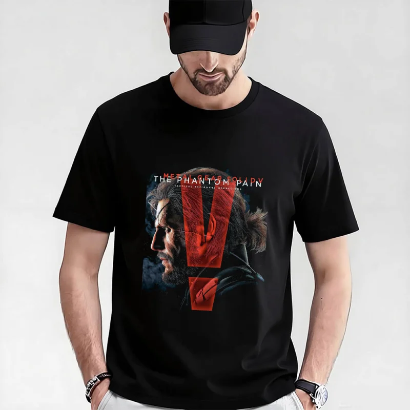 Metal Gear Solid V 0315 MGS gift t shirt Kojima Video game Graphic Clothes The Phantom Pain printed tee All size tops S-6XL
Metal Gear Solid V 0315 MGS gift t shirt Kojima Video game Graphic Clothes The Phantom Pain printed tee All size tops S-6XL