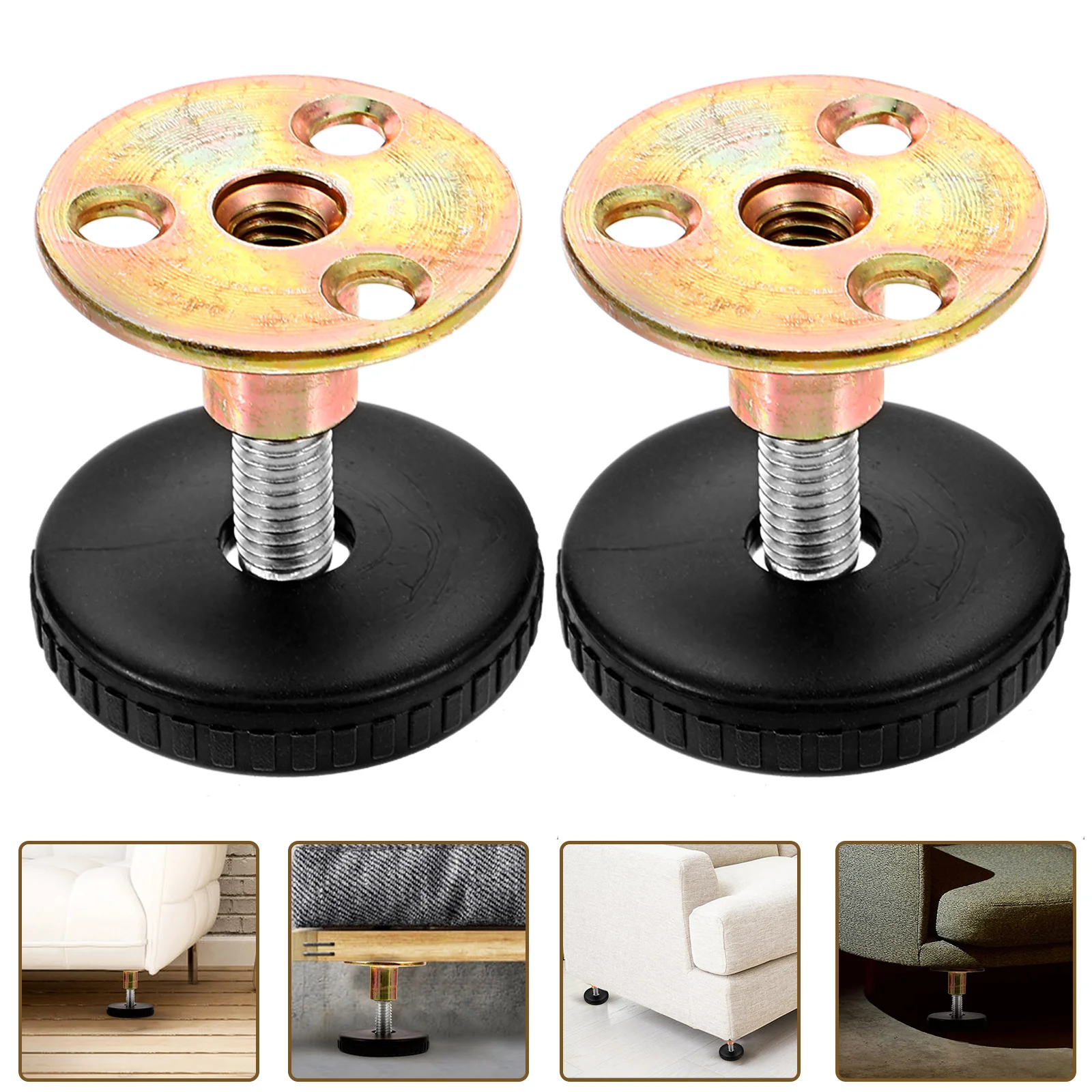 2Pcs Adjustable Bed Legs Heavy Duty Furniture Leg Replacement Sturdy Table Leg Extender for Desk Wardrobe Cabinet Support
2Pcs Adjustable Bed Legs Heavy Duty Furniture Leg Replacement Sturdy Table Leg Extender for Desk Wardrobe Cabinet Support