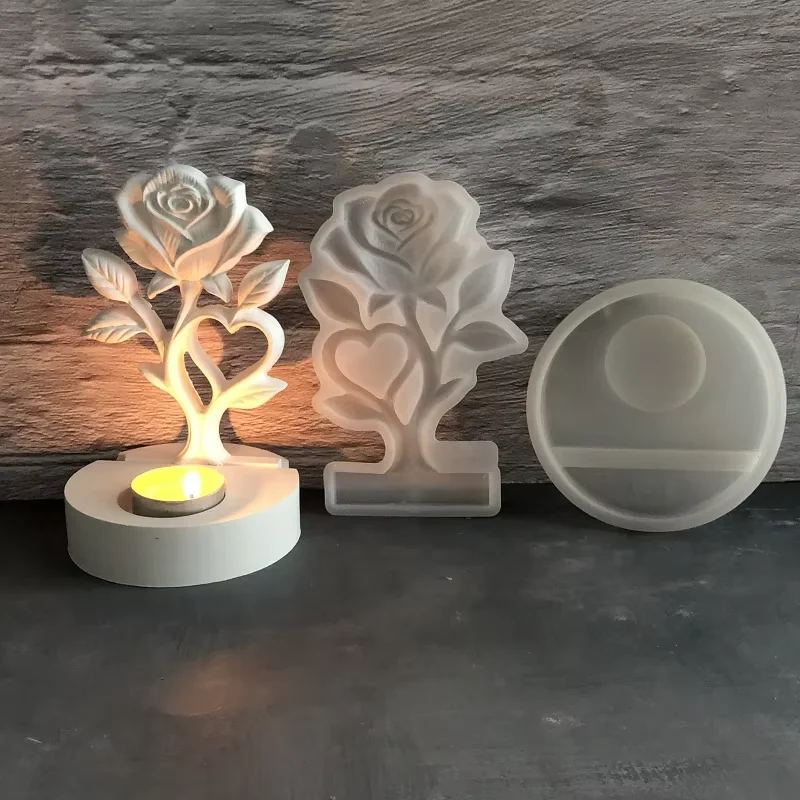 2026New 1Set Love Heart Rose Desktop Decoration Cement Gypsum Mold Diy Candle Holder Silicone Mold
2026New 1Set Love Heart Rose Desktop Decoration Cement Gypsum Mold Diy Candle Holder Silicone Mold