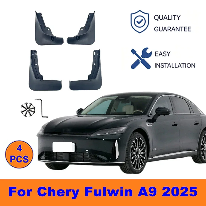 4Pcs Mud Flaps For Chery Fulwin A9 2025 - Splash Guards Front & Rear Wheel Fender Mudguards Car Exterior Protection Accessoriy
4Pcs Mud Flaps For Chery Fulwin A9 2025 - Splash Guards Front & Rear Wheel Fender Mudguards Car Exterior Protection Accessoriy