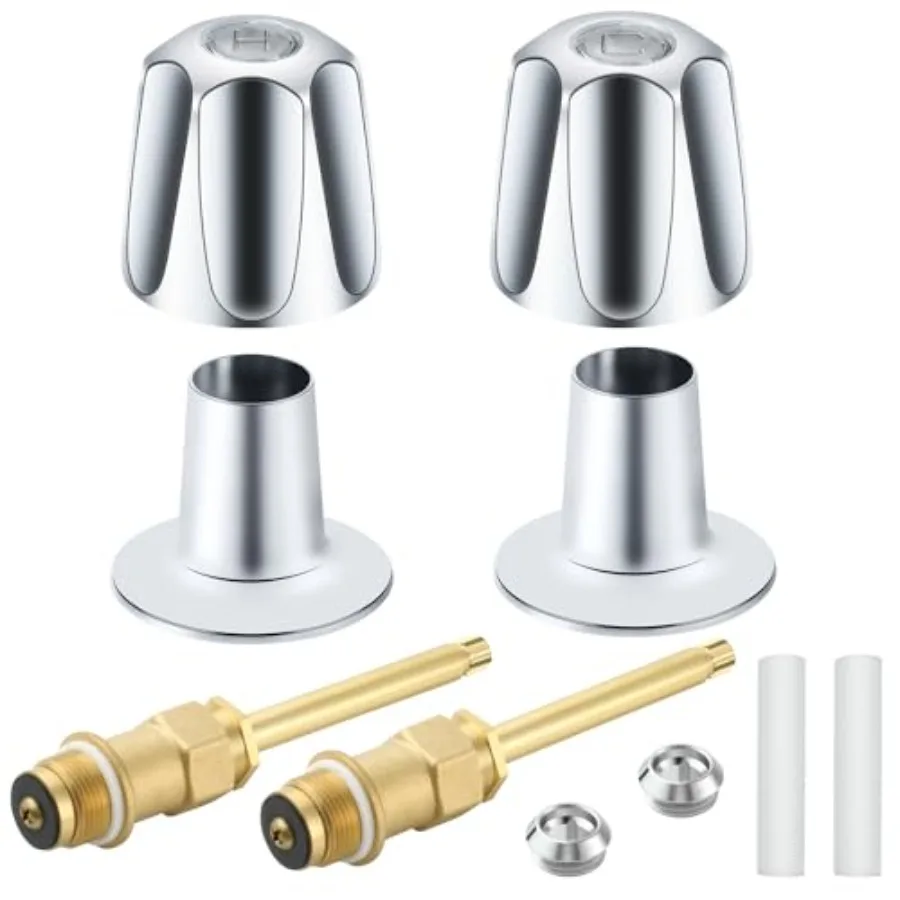 Bathtub Shower Trim kit, 2 Pcs Shower Knob Replacement Kit, Compatible with Price Pfister Valve, Shower 2 Faucet Handle Repair
Bathtub Shower Trim kit, 2 Pcs Shower Knob Replacement Kit, Compatible with Price Pfister Valve, Shower 2 Faucet Handle Repair