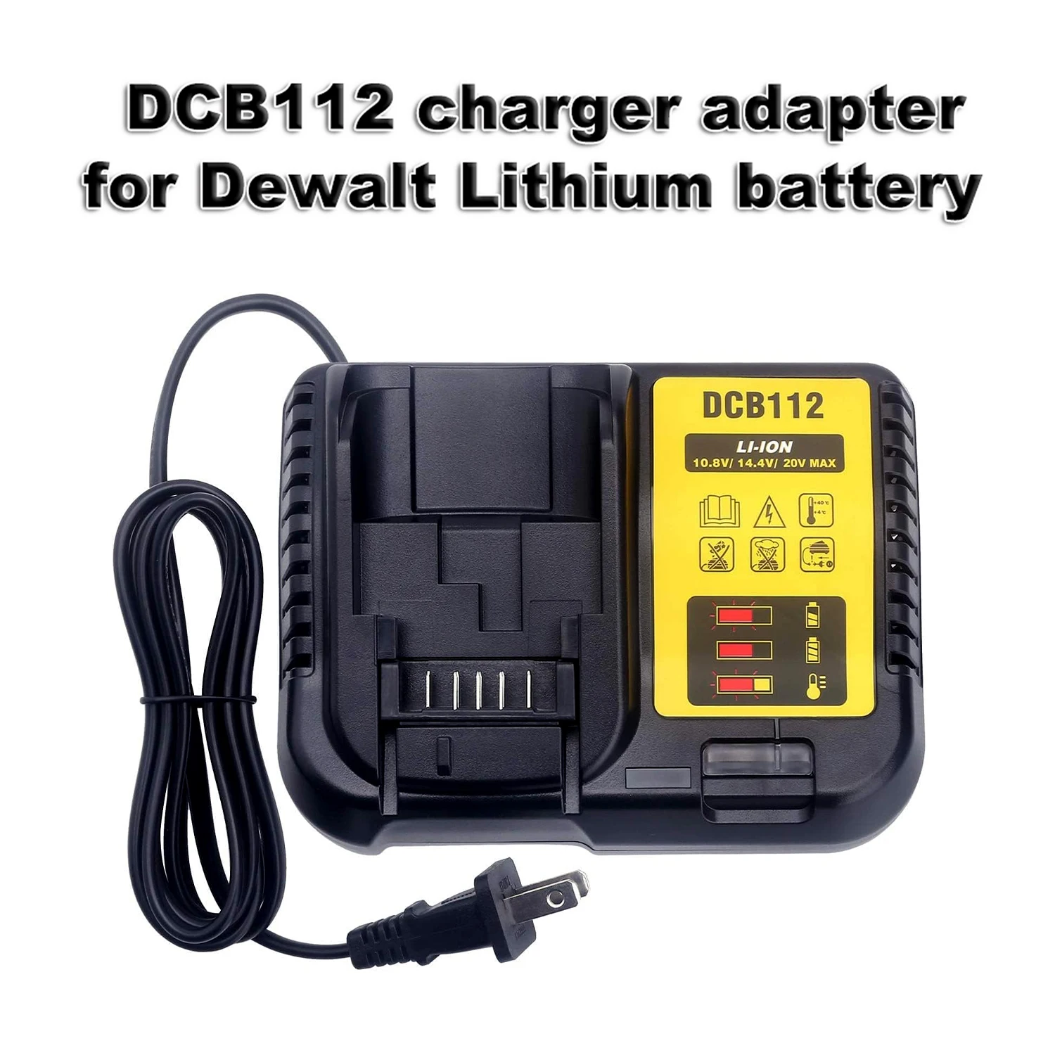 DCB112 20V Max Charger Charges All DCB201 DCB200 DCB612 DCB609-2 DCB609 DCB606 DCB606-2 DCB208 DCB206 Li-Ion Tool Newest
DCB112 20V Max Charger Charges All DCB201 DCB200 DCB612 DCB609-2 DCB609 DCB606 DCB606-2 DCB208 DCB206 Li-Ion Tool Newest
