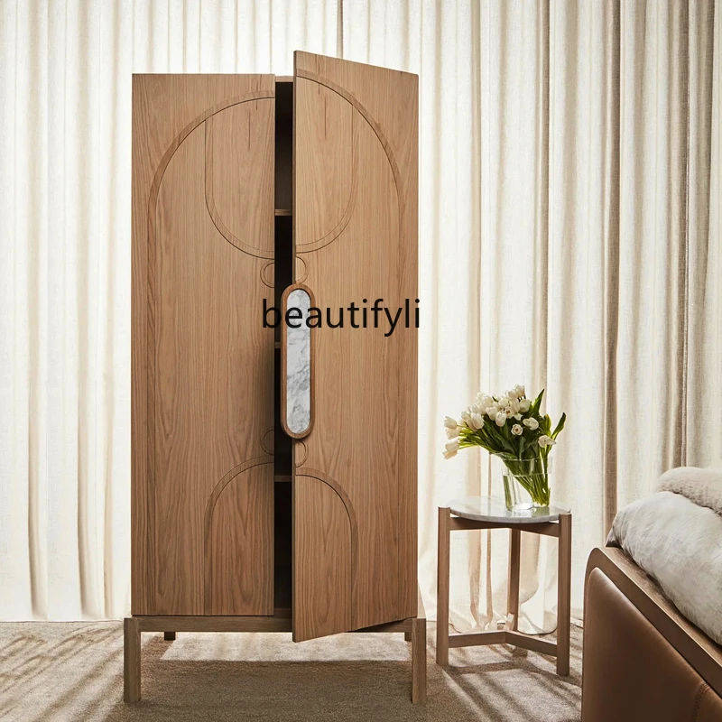 YH Nordic simple two-door wardrobe creative log color storage cabinet modern high cabinet
YH Nordic simple two-door wardrobe creative log color storage cabinet modern high cabinet