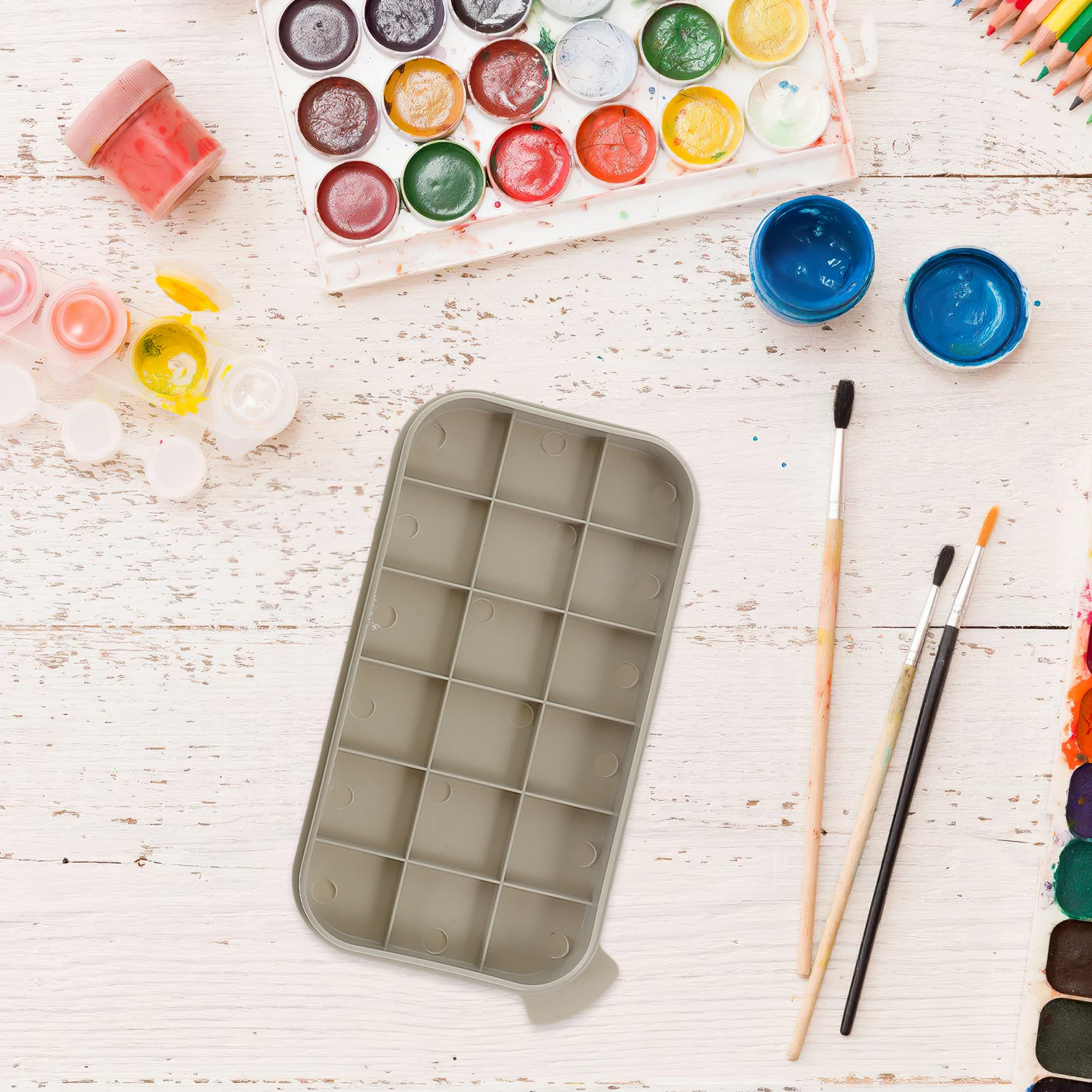 Portable Wash Pen Bucket for Watercolor Brushes Large Capacity Durable Plastic Artist Cleaner Household Daily Use Reusable
Portable Wash Pen Bucket for Watercolor Brushes Large Capacity Durable Plastic Artist Cleaner Household Daily Use Reusable