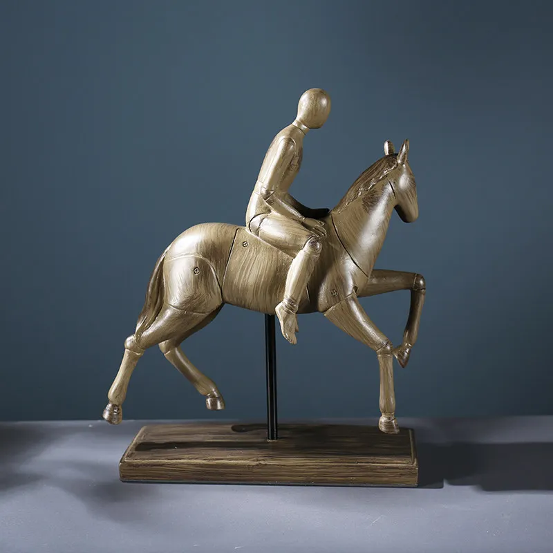 American knight high-end decorative ornaments retro living room home accessories office desktop crafts knick knacks
American knight high-end decorative ornaments retro living room home accessories office desktop crafts knick knacks