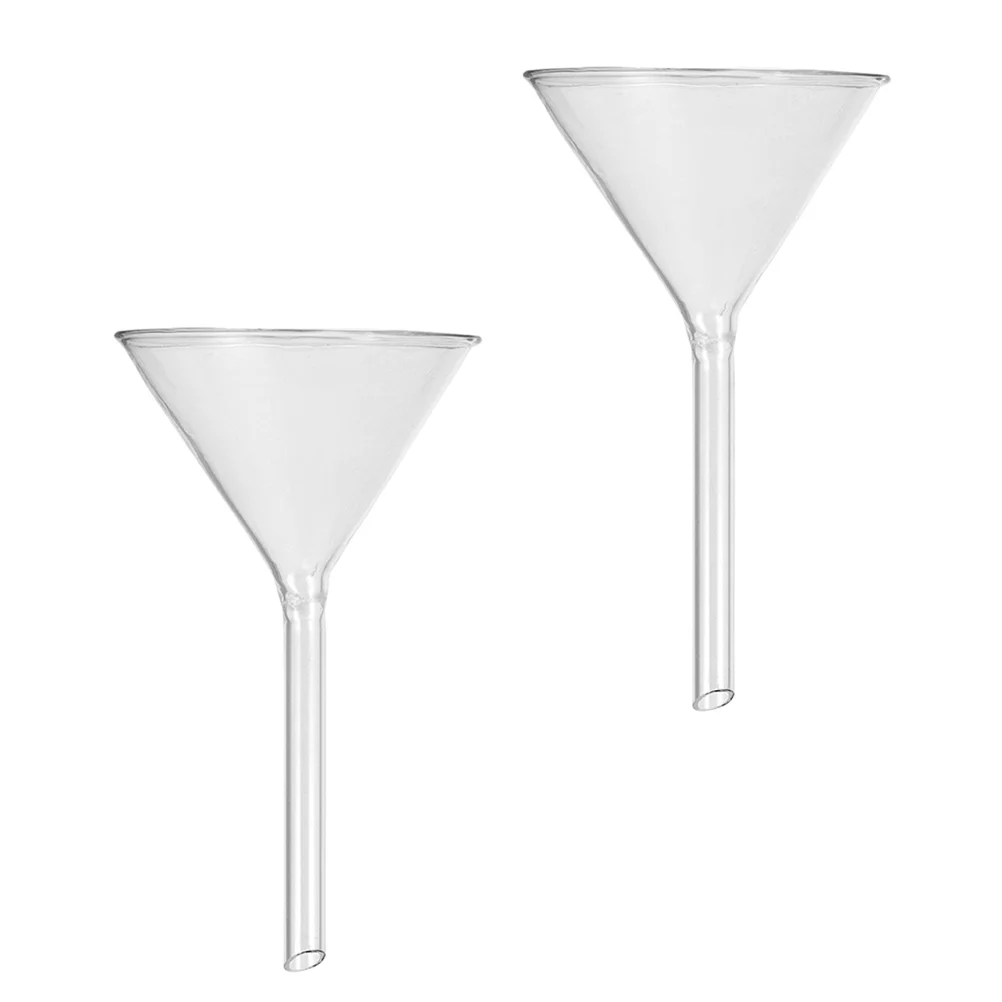 2Pcs Short Funnel Clear Glass Laboratory Filter Funnel Lab Tools Filling Accessories Triangle Filter Kitchen Bar Supplies
2Pcs Short Funnel Clear Glass Laboratory Filter Funnel Lab Tools Filling Accessories Triangle Filter Kitchen Bar Supplies