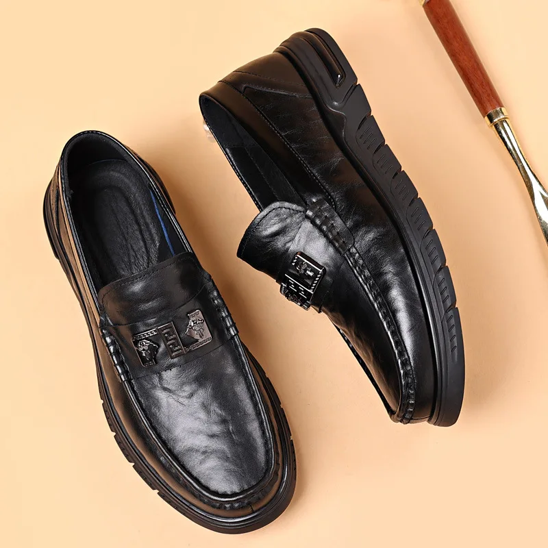 Genuine Leather Shoes Men Casual Leather Shoes Men Shoes Cowhide
Genuine Leather Shoes Men Casual Leather Shoes Men Shoes Cowhide