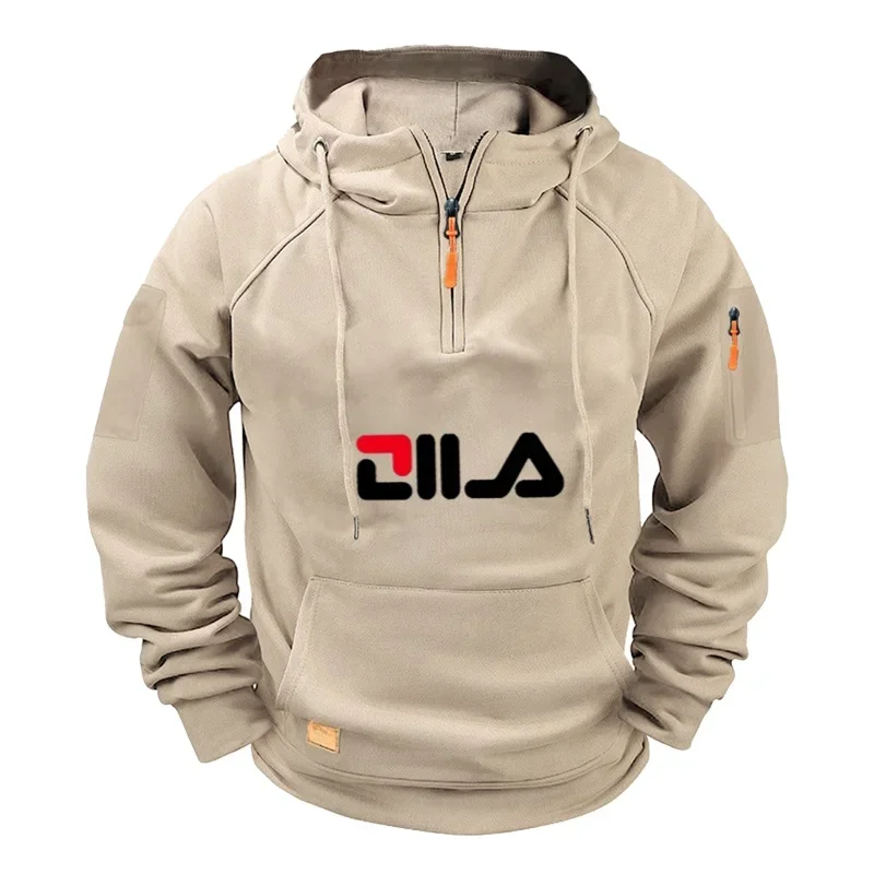 New men's large-sized sweatshirt, hooded zipper long-sleeved top, autumn and winter fashionable street pullover hoodie
New men's large-sized sweatshirt, hooded zipper long-sleeved top, autumn and winter fashionable street pullover hoodie
