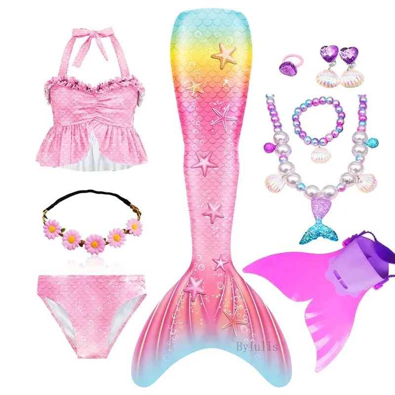 Girls Mermaid tail Kids Beach Pool Clothes Bathing Suit the Little Mermaid Costume Bikini Cosplay Children Christmas Swimsuit
Girls Mermaid tail Kids Beach Pool Clothes Bathing Suit the Little Mermaid Costume Bikini Cosplay Children Christmas Swimsuit